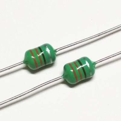 China Electronic Equipment / Wiring Axial Leaded Inductor Color Code Coated Inductors for sale