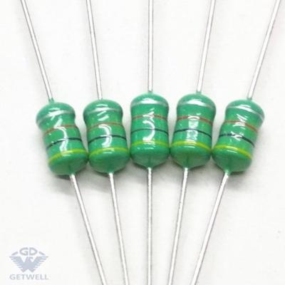 China Customized Leaded Color Coded RF Inductors Chokes Power Inductors Electronic Components AL0510 for sale