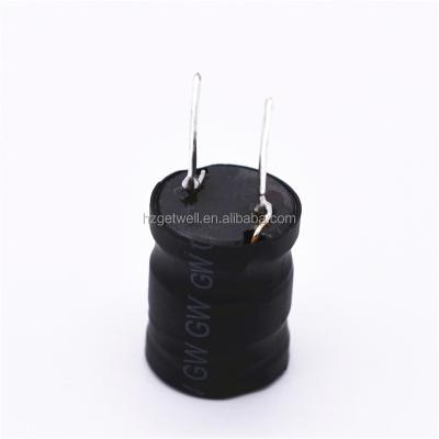 China Custom Getwell Two Pin Drum Ferrite Core Coils Inductor for sale