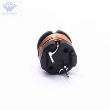 China Electronic Equipment Drum Inductor Choke Coil Radial Leaded Inductor 220uh 1.1A / 10*10 Wiring for sale