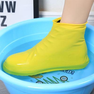 China New S/M/L Tool Protector Waterproof Waterproof Disposable Shoe Latex Cover S/M/L Outdoor Fashion Waterproof Raining Solid Disposable Shoe Covers for sale