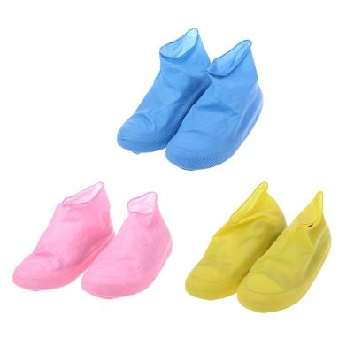 China 2018 Newest Waterproof Raincoat Women Men and Kids Waterproof Shoes Covers Elastic Latex Keep Out Snow Proof Sand Shoe Cover for sale