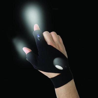 China 2 Breathable Magic Glove LED Flashlight LED Flashlight Torch Strap Breathable Cycling Gloves for sale