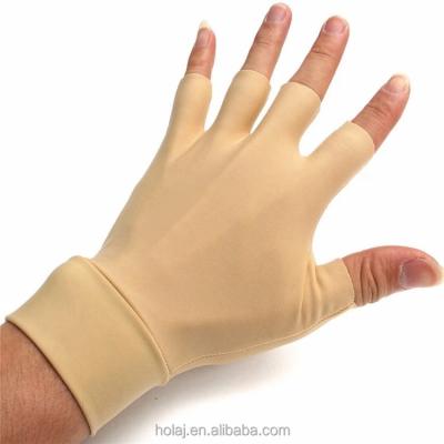 China Black Copper Gloves Copper Fiber Therapy Gloves Anti Arthritis Hands Sore Pain Relief Breathable Copper Pain Relief Gloves for sale