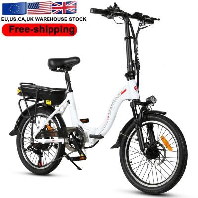 China Dropshipping 20inch Aluminum Alloy SAMEBIKE Electric Bike JG20 Version New Folding Electric Bicycle for sale