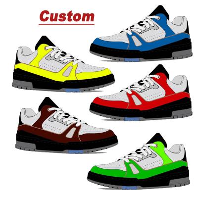 China Basketball Shoes Sb Logo Retro Men Women Skateboard Low Top Sports Original Custom Sneakers Manufacturer Basketball Casual Leather Upper Custom Shoes for sale