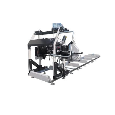 China New CE Horizontal Portable Chainsaw Sawmill Cutting Wood Band Saw Machine for sale