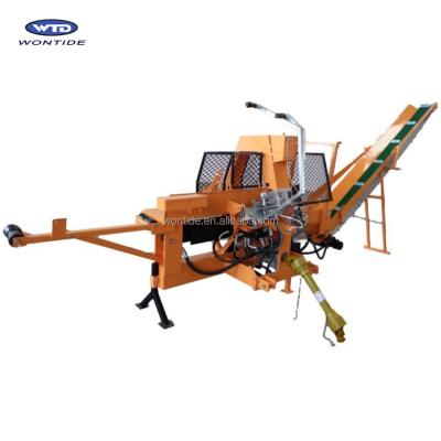 China Home Use 15 Ton Classic PTO Wood Processor Firewood PTO for sale