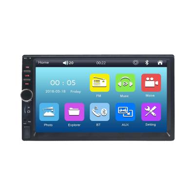 China 2 Din 7388IC 7inch Touch Screen Car Stereo Multimedia 2Din DVD Player With SWC Mirror Link Car Radio for sale