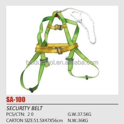 China Fall protection equipment harness and seat belt for sale