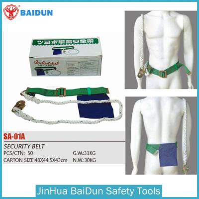 China Waist Safety Belt For Electrician / Work Above With Polyester Bag SA-01A for sale