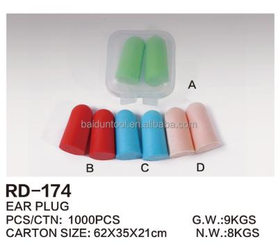 China Safety\Soft\Comfortable Cheap Earplugs\Disposable Foam Earplugs PU Earplugs for sale