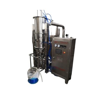 China Medicine Processing Stainless Steel GMP Standard Fluid Bed Dryer Fluid Bed FL Series Vertical Type Granulating Equipment for sale