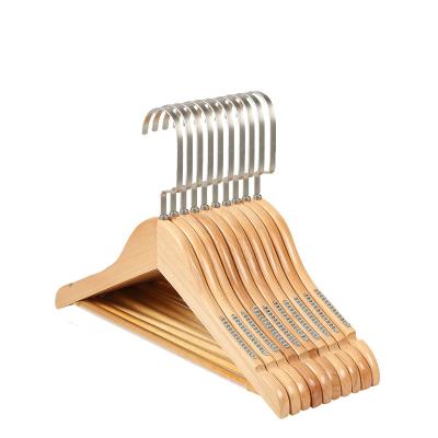 China Great Price Eco-friendly Material Advantages Are Welcome Inquiry Non-slip Designed For Kids Wooden Hanger For Cloths for sale