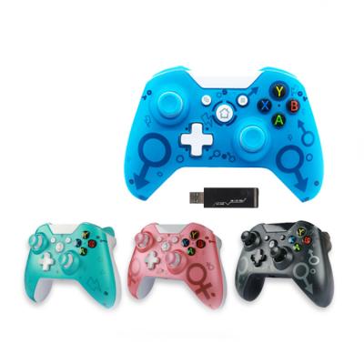 China Touch Buttons Control 2.4G Wireless Gamepad Wired Controller For Xbox One/PS3/PC Games Gamepad Controller for sale