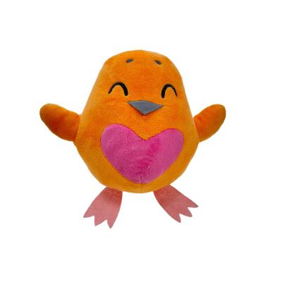 China OEM Custom Orange Custom Creative Cartoon Cute Japanese Company Love Chick Toys Stuffed Animal Plush Stuffed Dolls Plush Pillow for sale