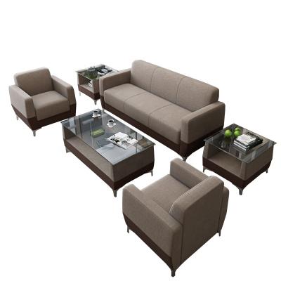 China Factory Wholesale High Quality Khaki Furniture Modular Sofa Combination For Living Room for sale