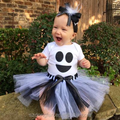 China Comfortable Breathable New Style Baby Tutu Halloween Costume Tutu Skirt + Top Shirt for sale