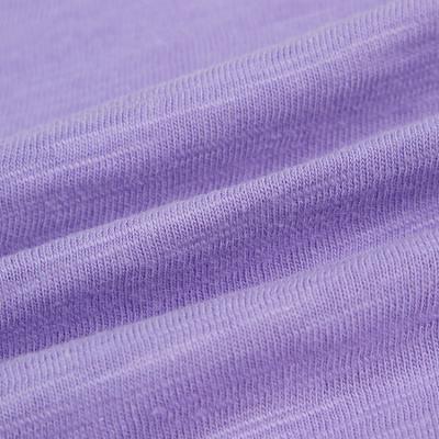 China Tear-resistant knit fabric by the yard #TYCP-KF992 170gsm combed cotton roving jersey for shirts and tops for sale