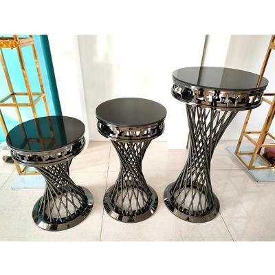 China Modern Durable Metal Party Wedding Table for sale