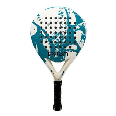 China Outdoor Sport Game Custom 38mm Thickness Graphite Carbon Paddle / Padel Tennis Rackets for sale