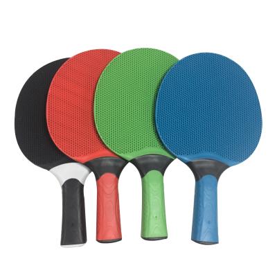 China Table Tennis Racket Outdoor Use Rubber And Plastic Suitable For Beginners And Entertainment Racket With Compound Rubber Indoor Outdoor for sale