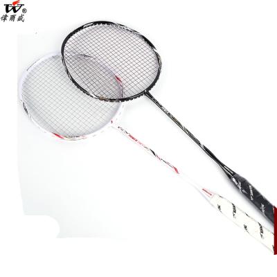 China 100% Full Graphite Fiber Best Carbon Fiber Badminton Racket Carbon Graphite Badminton Racket for sale