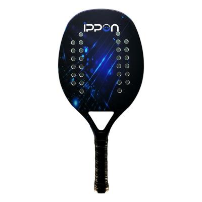 China professional 50%glass fiber50%carbon beach tennis paddle,tennis racket beach paddle racket,beach tennis racket carbon fiber for sale