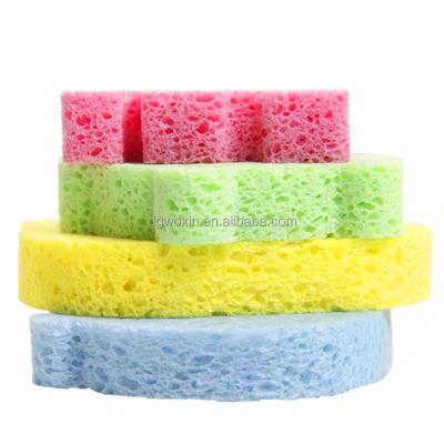 China Viable Price Wholesale Reusable Kitchen Compressed Cellulose Wet Cleaning Sponge for sale