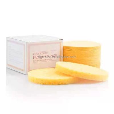 China Soft Compressed Facial Sponge Cellulose Cellulose Facial Sponges for sale