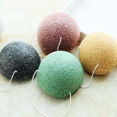 China 2021 high quality konjac sponge washable natural organic konjac sponge skin-friendly for sale