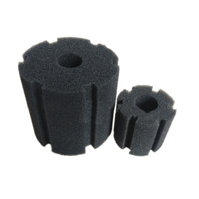 China Industrial Filtration Cheap Price Cylinder Shaped Aquarium Filter Foam Sponge For Fish Tank for sale