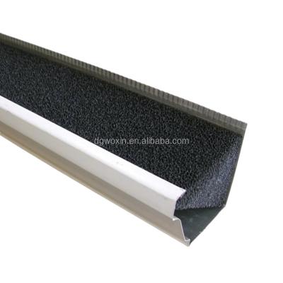 China Air Water Dust Filter Leaves Gutter Protector Filter Foam Rain Gutter Sponge Guard for sale