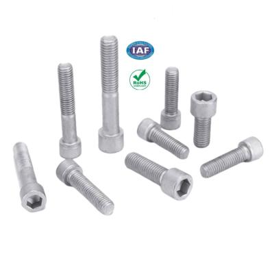 China Dacro Grade Pan Custom 12.9 ANSI Single Socket Steel High Strength M8 M12 Hex Cap Screws for sale