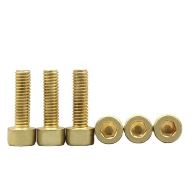 China Stainless Steel 6.8 Grade CNC Knurled Din321 M16 M18 Allen Brass Copper Head Bolt for sale