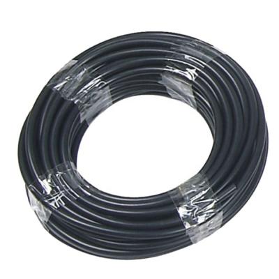 China Micro Agriculture JS Black Rubber Water Irrigation PVC Tube For Garden Agriculture for sale