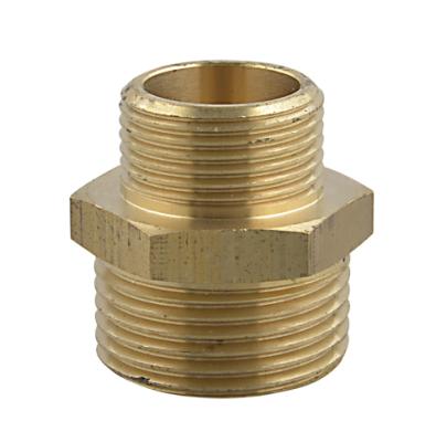 China Male Connector Garden Water Male Threaded Brass Hose Connector For Irrigation for sale