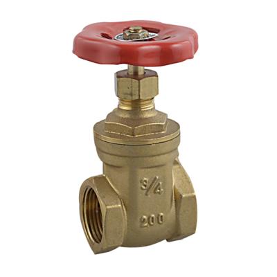 China Brass Gate Valve Garden Water G Control 3/4