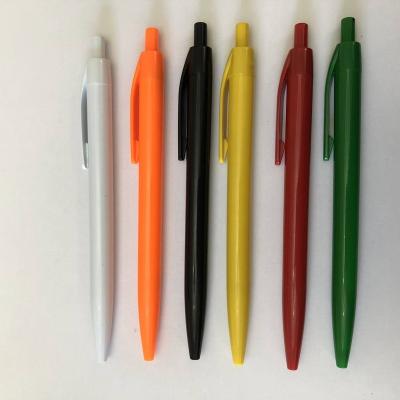 China Promotional Pen Hot Sales Hotel Plastic Ball Pen Printing Custom Logo Company Name Website Address for sale