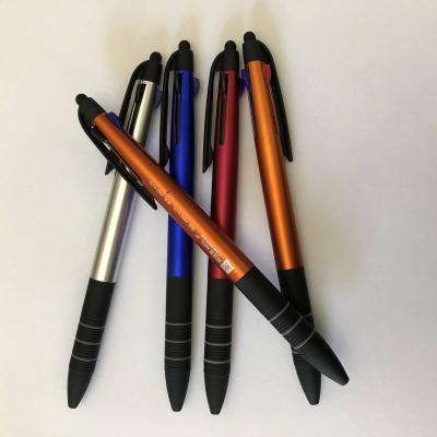 China Promotional 3 Ball Ink Pen Printing Promotional Pen New Design Logo Company Name Personal Website for sale