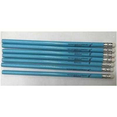 China Carpenter Pencil Favor High Quality HB Graphite Wood Pencil With Logo Custom Printed for sale