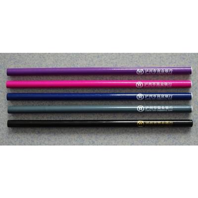 China Yiwu Graphite Wooden Pencil Promotional Pencil Eraserless Pencil For Hot Stamping for sale