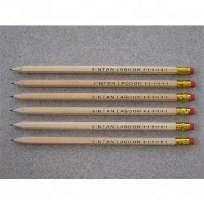 China HB Promotional Pencils Hexagon Rosewood Standard Promotional Pencils Blank for sale