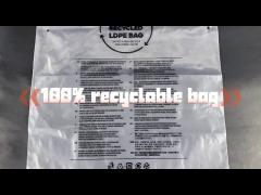 Waterproof Fashion Recycling Bag for Sustainable Fashion Industry Solutions