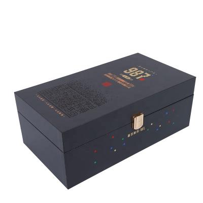 China Recycled Materials Factory Wholesale Custom Design Luxury Paper Gift Box for sale