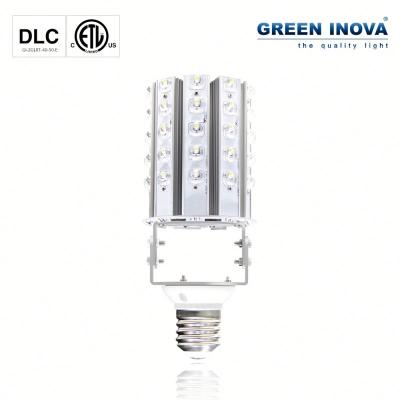 China Top Quality 5 Years Warranty ETL Aluminum cETL DLC Listed Top Post Light Conversion Kit To LED for sale