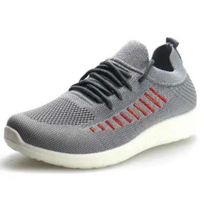 China Latest Design Lightweight Daily Casual Ladies Fly Wear Flat Shoes Knit Shoes Flat Women Slip On Ladies Comfortable Sports Running Shoes for sale