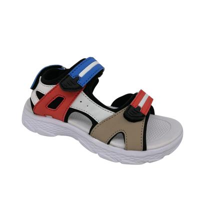 China Fancy Phylon Candy Color Lightweight PU Leather Kids Unisex Kid Boys and Girls Kid Outdoor Cheap Sandal for sale