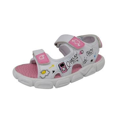 China Fancy Phylon Candy Color Lightweight PU Leather Kids Unisex Kid Boys and Girls Kid Outdoor Cheap Sandal for sale