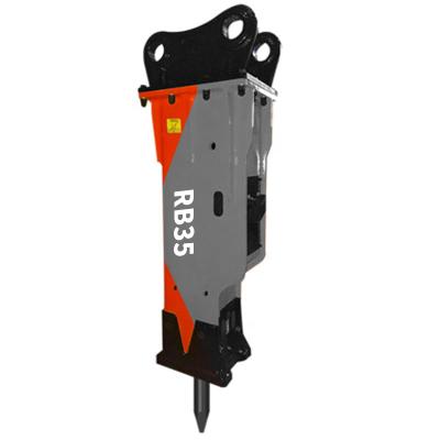 China Sb131 Construction Work Breaker RB35 Excavator Breaker Hammer With Box Type Hydraulic Chisel for sale